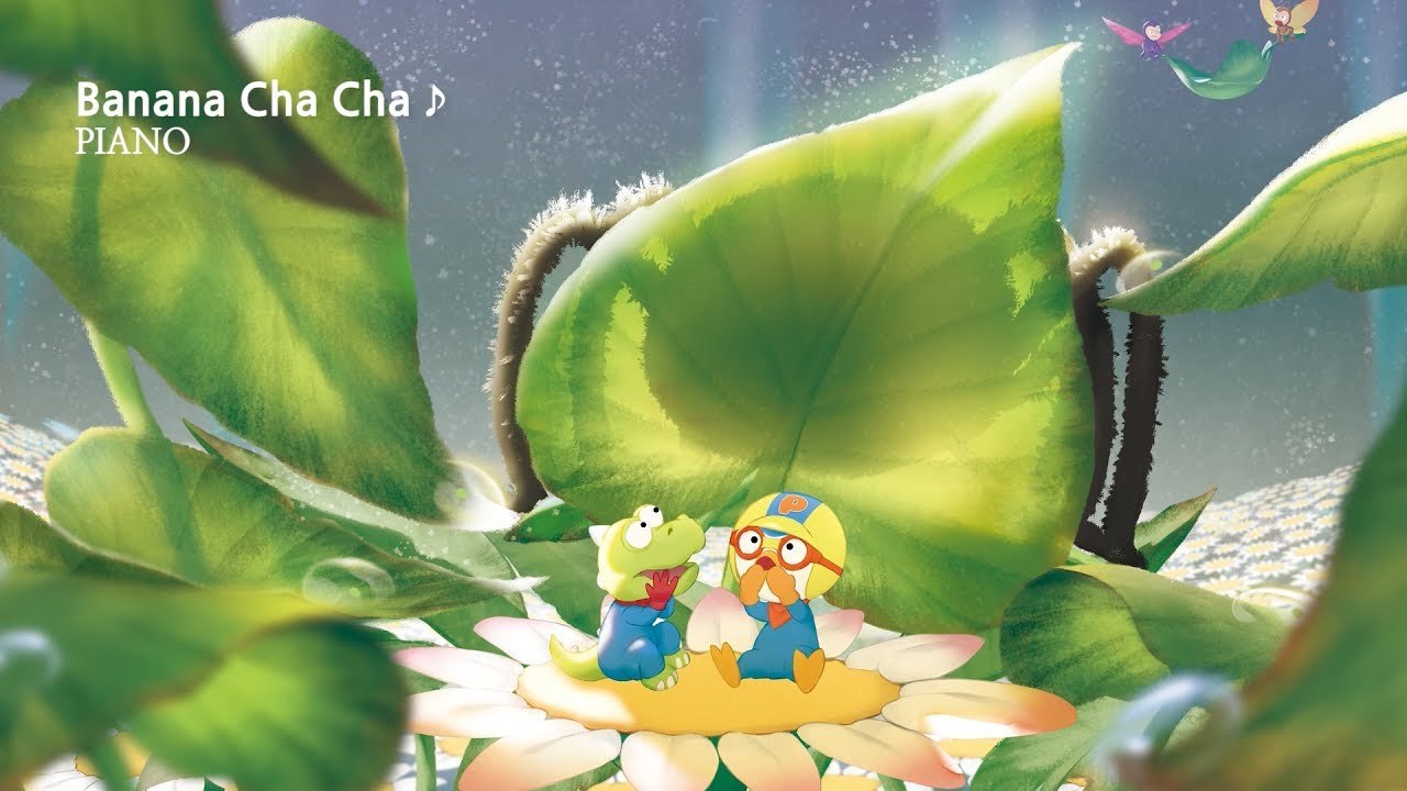 Banana Cha Cha Piano Ver. l Relaxing Music for Kids l Pororo Nursery Rhymes