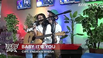 Endah N Rhesa - Baby Its You (Live at Rooftop Gigs)