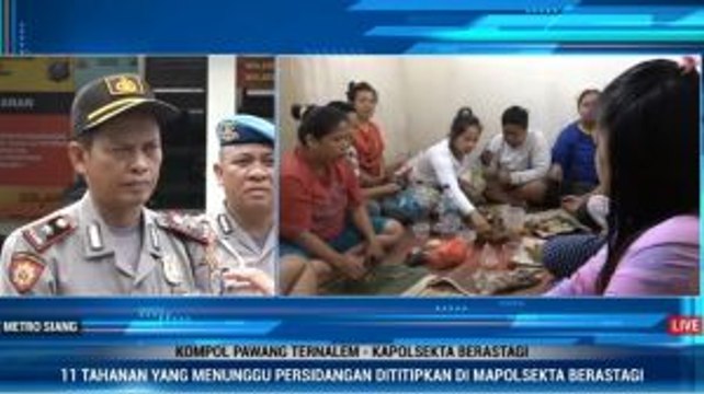 Sebelas Tahanan Rutan Kabanjahe Dititipkan ke Polsekta Berastagi