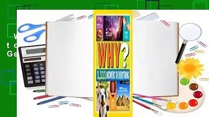 Why?: Over 1,111 Answers to Everything (National Geographic Kids) Complete