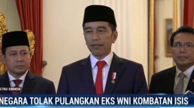 Negara Tolak Pulangkan Eks WNI Kombatan ISIS