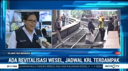 Ada Revitalisasi Wesel, Sejumlah Jadwal KRL Terdampak (1)