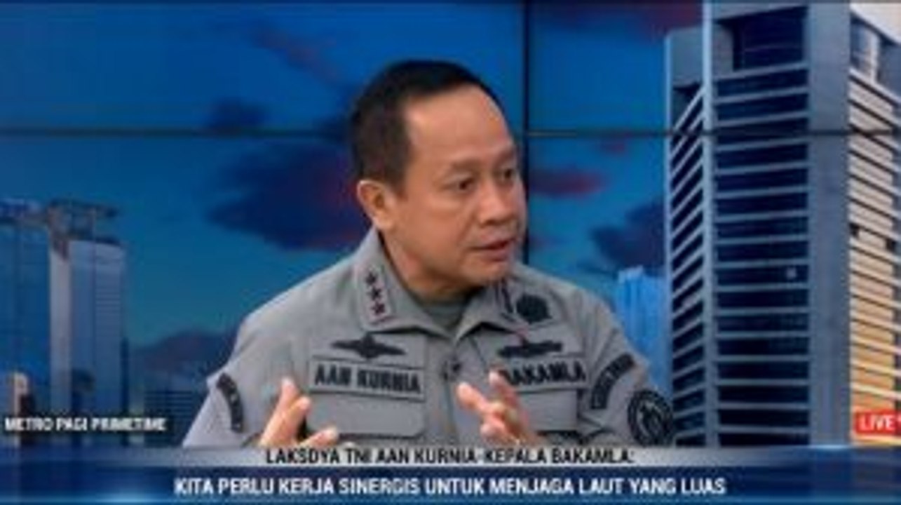 Janji Laksdya Aan Kurnia Usai Dilantik Jadi Kepala Bakamla