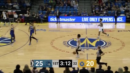 Omari Spellman (15 points) Highlights vs. Santa Cruz Warriors