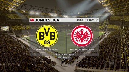 Borussia Dortmund vs Eintracht Frankfurt 2020| Bundesliga 2019-2020 HD FIFA