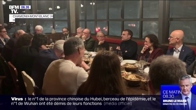 Dans la vallée de Chamonix, Emmanuel Macron veut s'engager pour la protection du Mont-Blanc