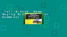 Full E-book  Home Buying Kit FD 6E (For Dummies)  For Free