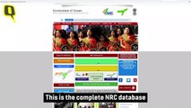 Why is the Assam NRC Data missing?