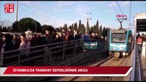İstanbul’da tramvay seferlerinde aksama: Yoğunluk oluştu