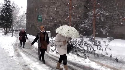 Kar yağışı etkili oldu