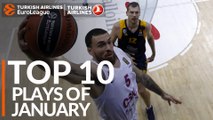 Turkish Airlines EuroLeague, Top 10 Plays of January!