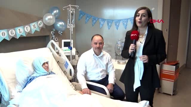 İstanbul-20 yıllık uğraş sonunda dünyaya gelen bebek 14 şubat hediyesi oldu