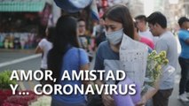 Vendedores filipinos le sacan ventaja al coronavirus