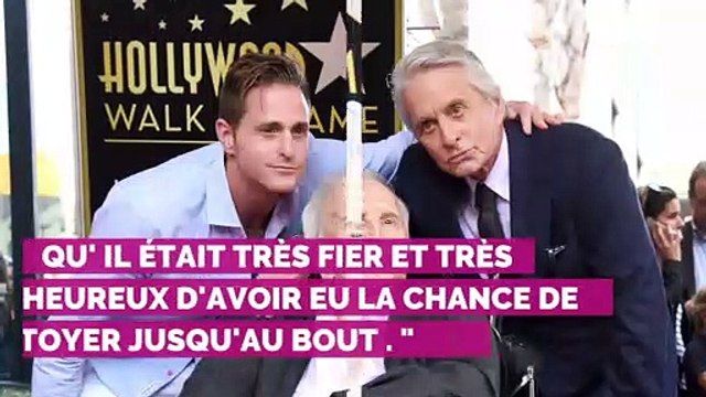 Kirk Douglas : son petit-fils Cameron reconnaissant d'avoir toujours cru en lui malgré la drogue et la prison
