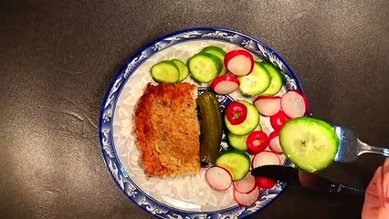 68 ASMR EATING SOUNDS - WIENER SCHNITZEL