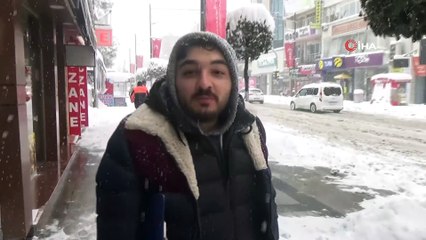 Malatya’da yoğun kar yağışı