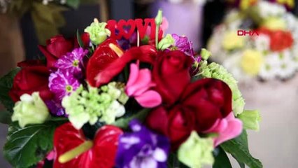 Antalya 14 şubat çiçeklerinde fiyatlar ikiye katlandı-ek