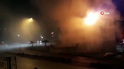 Bursa'da 5 katlı apartmanda yangın