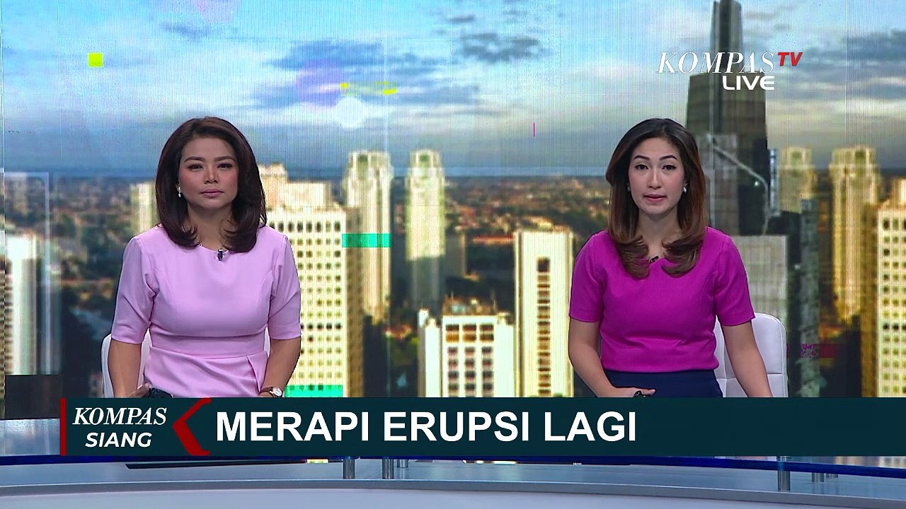 Lagi, Erupsi Gunung Merapi Memasuki Level Waspada