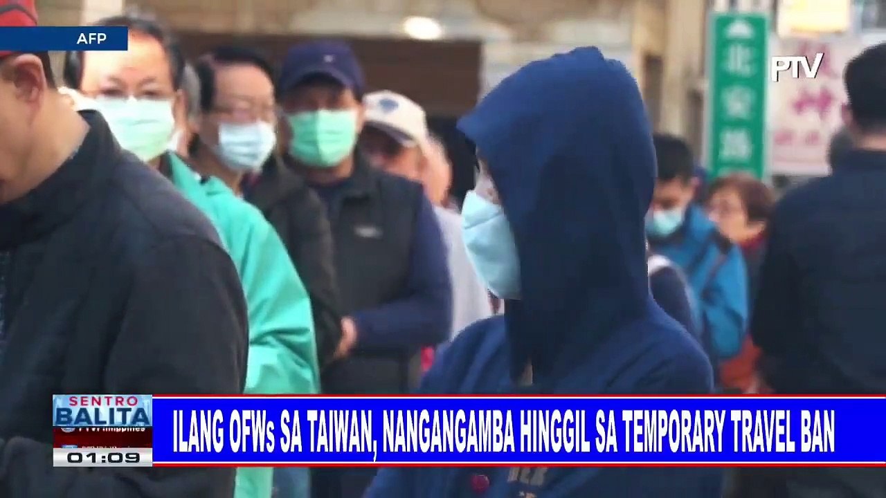 OFWs sa Taiwan, maayos ang kalagayan sa kabila ng banta ng COVID-19