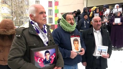 HDP önündeki ailelerin evlat nöbeti 164'üncü gününde
