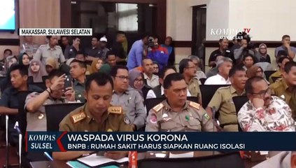 BNPB Himbau Rumah Sakit Siapkan Ruang Isolasi Untuk Pasien Virus Corona