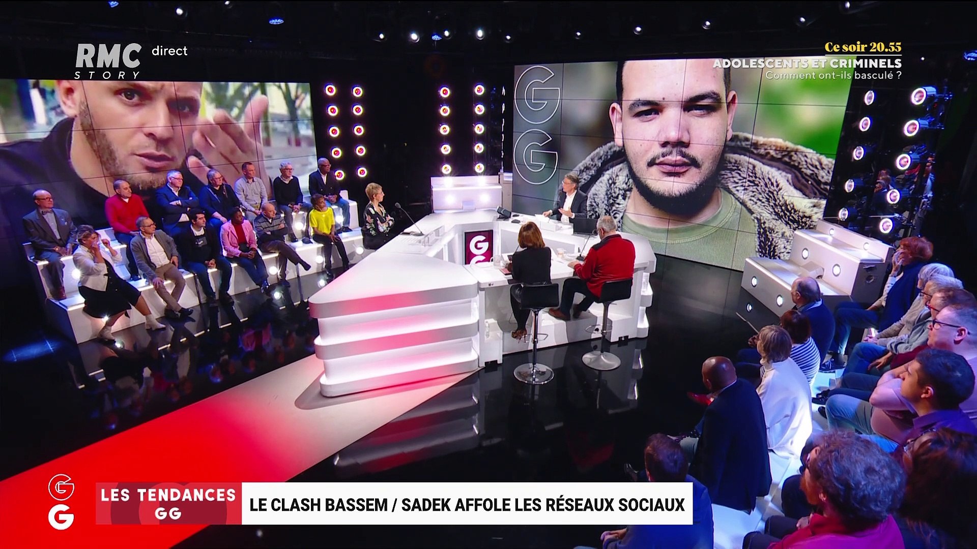 Les tendances GG : Le clash Bassem/Sadek affole les réseaux sociaux - 13/02  - Vidéo Dailymotion