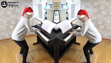 크리스마스 캐롤 Christmas Carol with Standing Symmetry Piano | Jingle Bells, Joy to the World, Silent Night, We Wish You a Merry Christmas