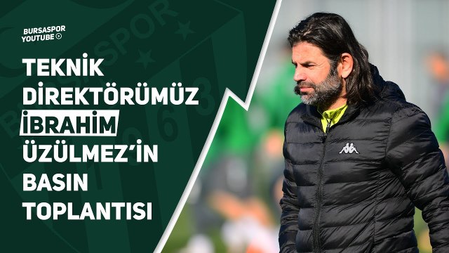Teknik Direktörümüz İbrahim Üzülmez Adana Demirspor Maçı Öncesi Basın Toplantısı Düzenliyor