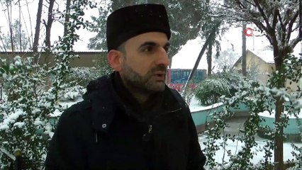 Suriye Sınırında 7 Yıl Sonra Kar Sevinci