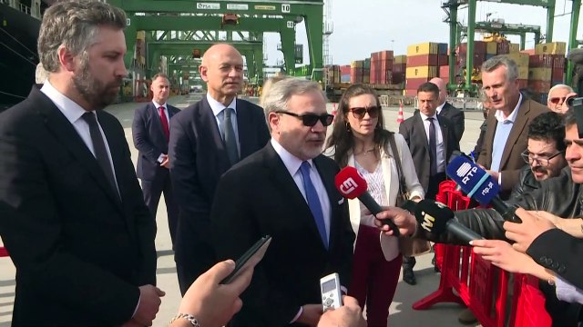 Estados Unidos interessados na expansão do porto de Sines