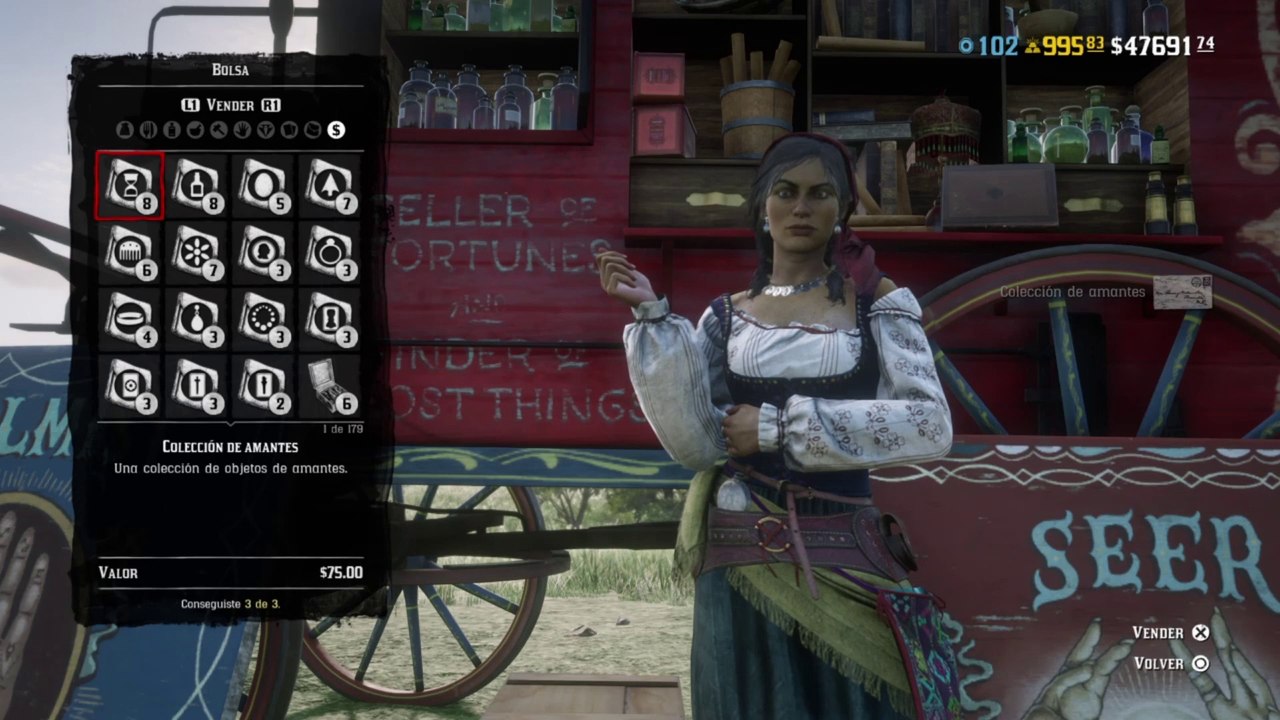 Red Dead Redemption 2 Online Localización de Objetos Colección De Amantes (Nuevas Ubicaciones de la colección)