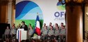 Visite d'Emmanuel Macron à Chamonix : le maire Eric Fournier ouvre la cérémonie