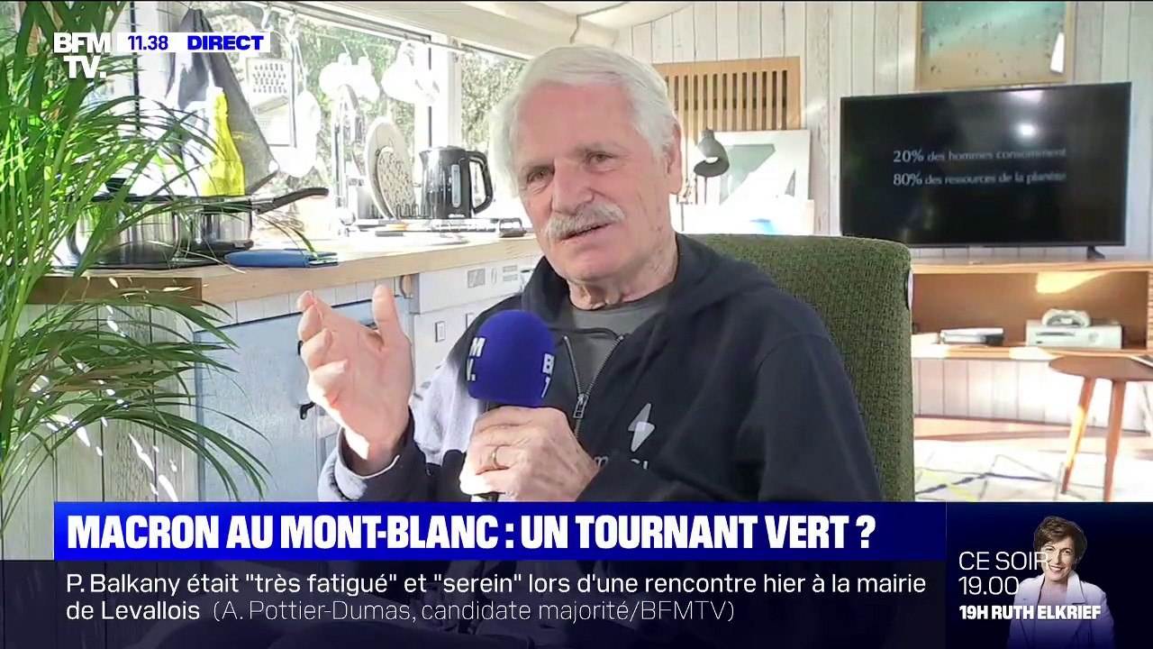 "On est très loin de ce qu'on pourrait faire": Yann Arthus-Bertrand évoque la politique écologique d'Emmanuel Macron