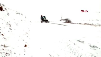 Adıyaman'da 204 yerleşim biriminin yolu kardan kapalı