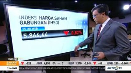 IHSG dan Rupiah Kompak Ditutup Melemah