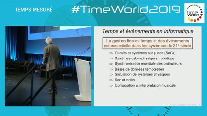 Y a-t-il un temps ou des temps ? Gérard Berry