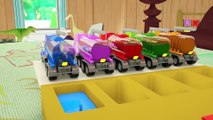 Learn Colors With Animal - Learn Colors Wrong Mcqueen Slots Vehicle and Magic Balls for Kids Children