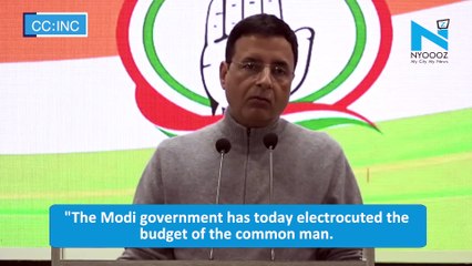 Cong accuses PM of ''electrocuting'' common man's budget, demands rollback of LPG price hike