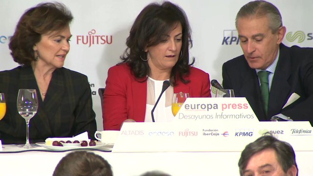 Concha Andreu protagoniza un desayuno informativo de Europa Press