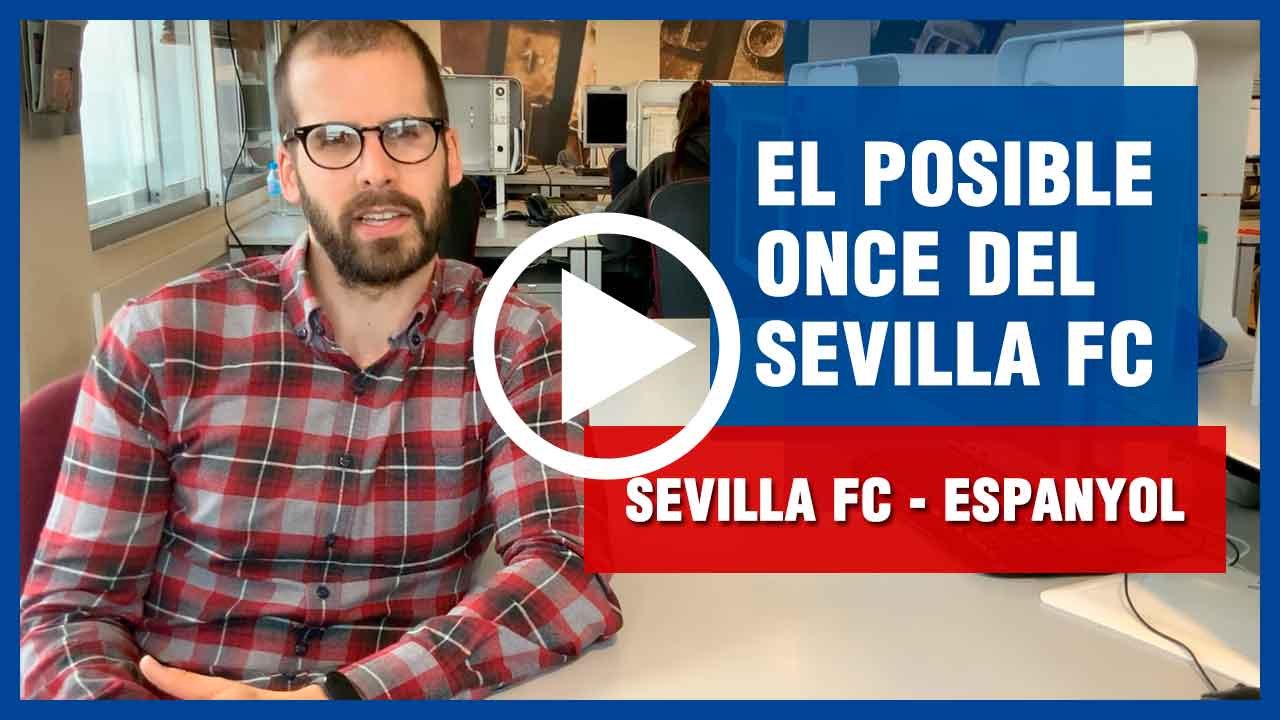 Posible once del Sevilla FC ante el RCD Espanyol