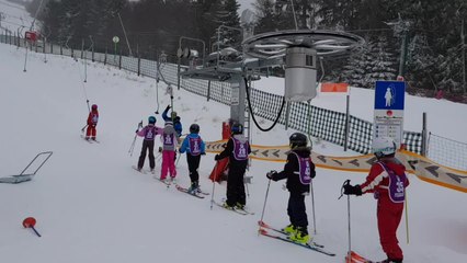 Les joies de la neige au schnepf