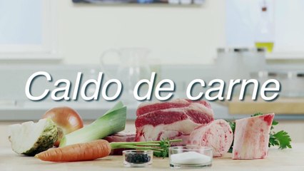 Receta de caldo de carne