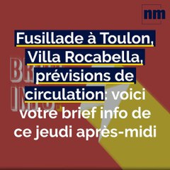 Brief info de ce jeudi après-midi