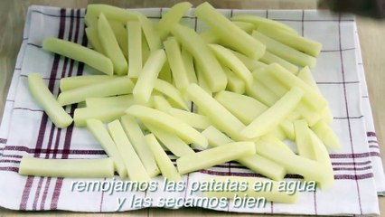 Descargar video: Receta de patatas fritas