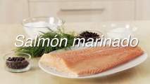 Receta de salmón marinado