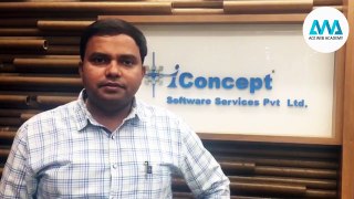 Testimonial | Iconcept Sr.Manager sharing their experience on corporate training | Ace Web Academy.