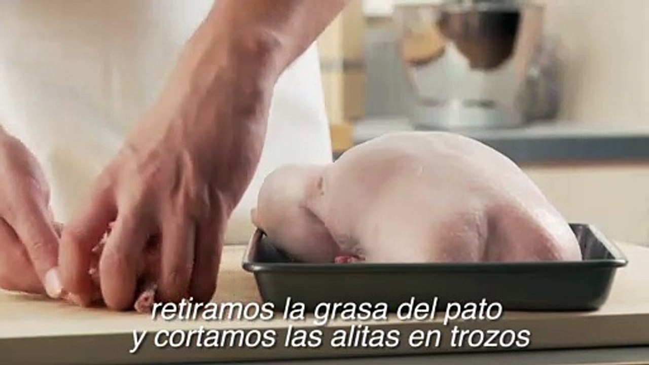 Receta de pato asado