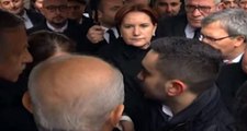 5 yıl sonra bir ilk! Meral Akşener ve Devlet Bahçeli, tokalaştı