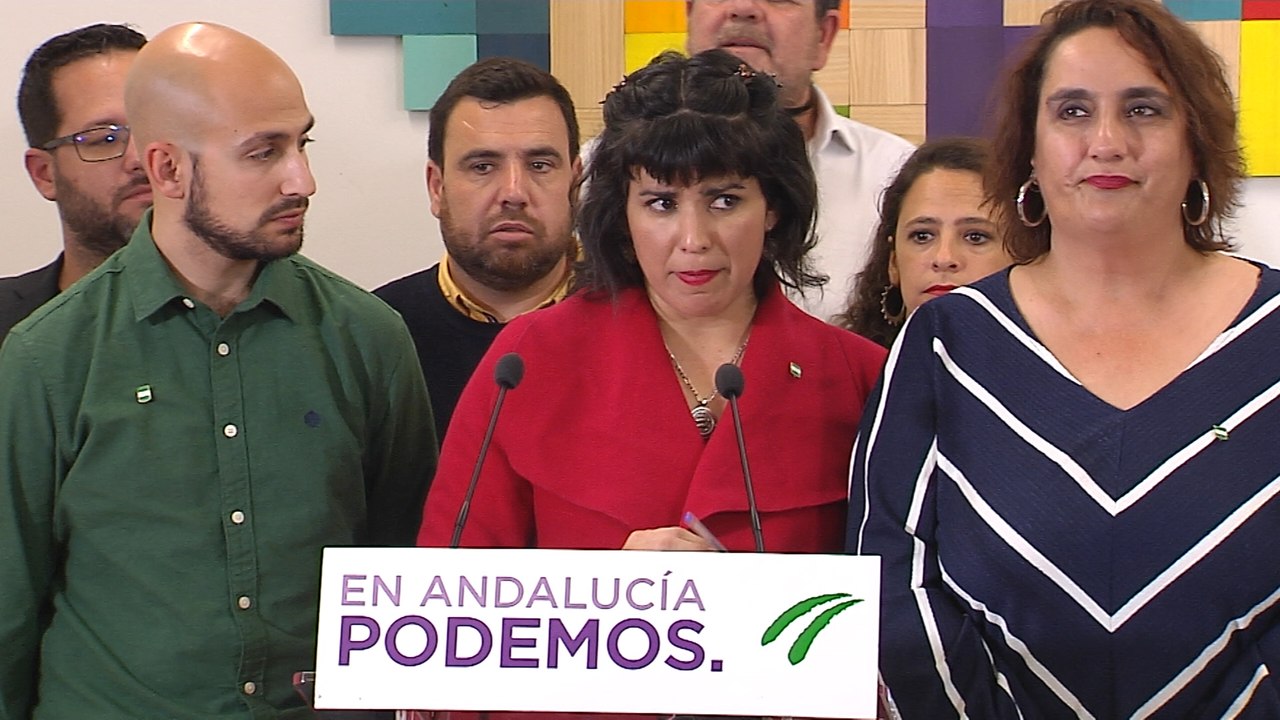 Teresa Rodríguez: "Los que estamos haciendo el tonto somos los andaluces"